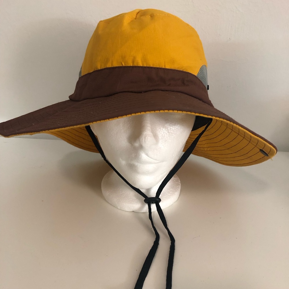 Sun Shade Gold and Rust UPF Sun Hat